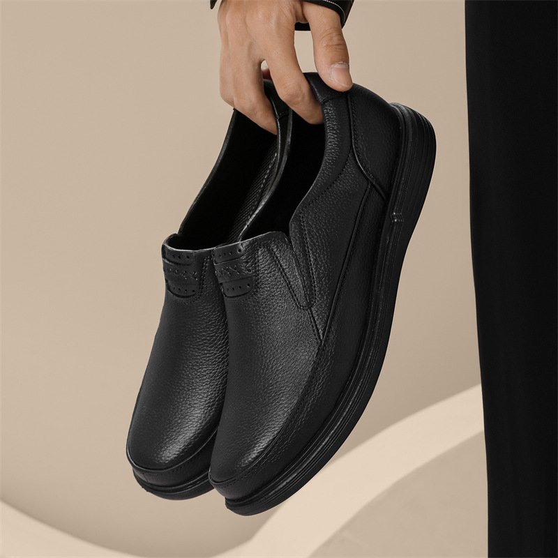 Leather Work Youtube - New Low-cut Men's Rain Boots for