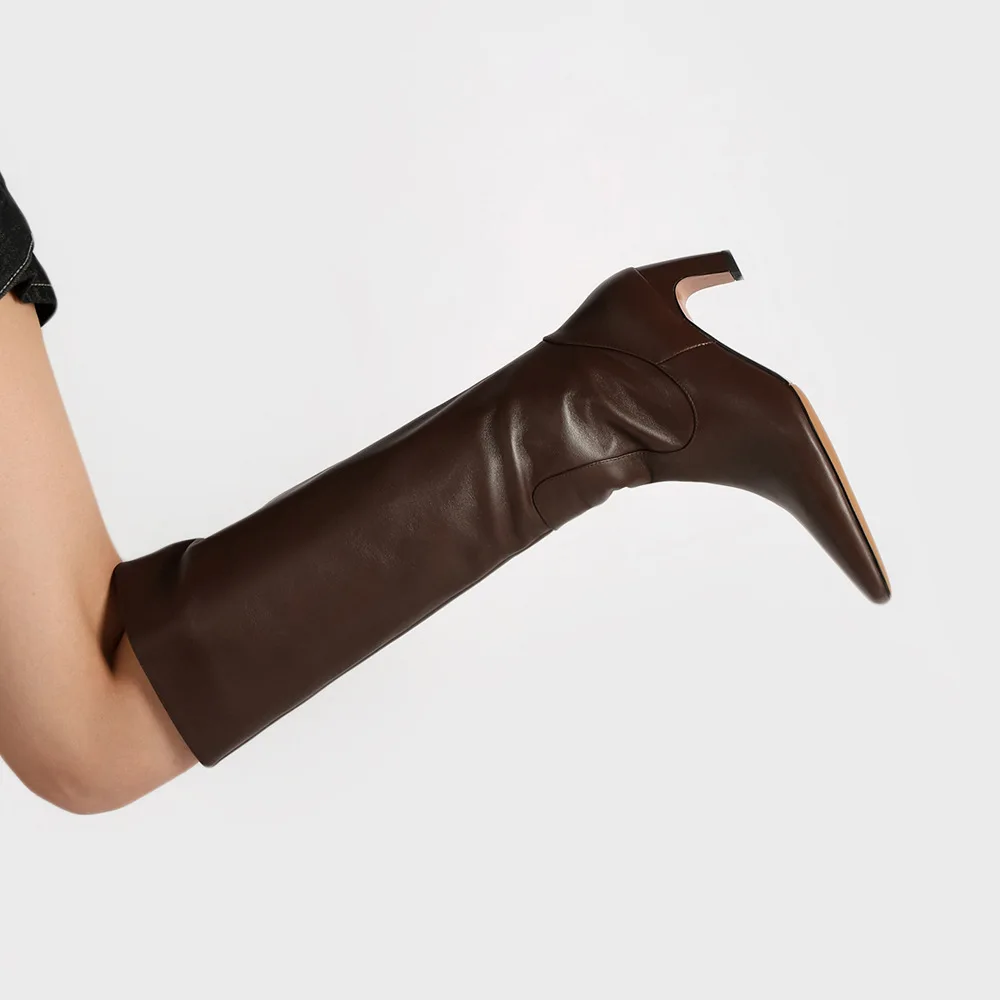 Leather Work Youtube - Autumn Winter New Small Square Toe