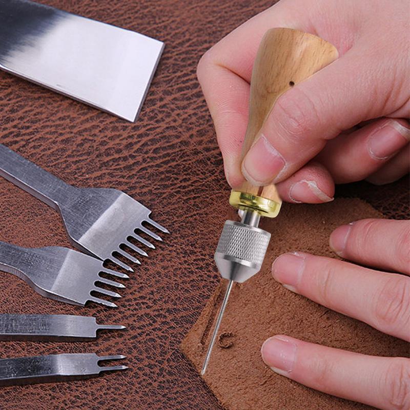 Leatherwork Beginner Tools - Leather Working Tool Kit Upholstery Repair