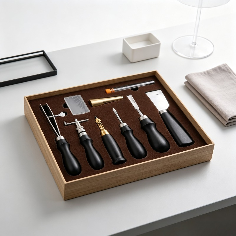 Leatherwork Beginner Tools - Complete Leather Hand Sewing Kit,Professional DIY