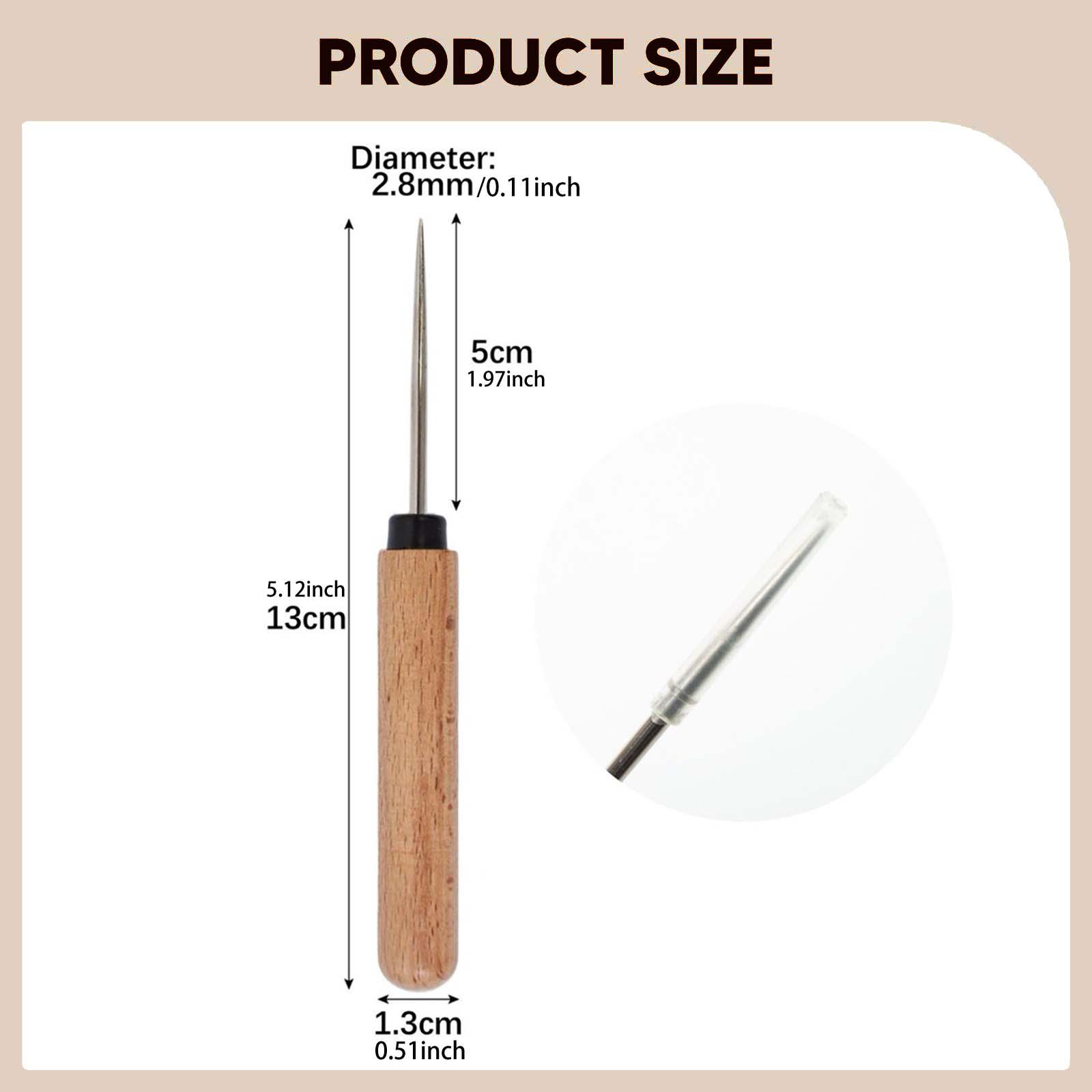 Leatherwork Beginner Tools - Hand Sewing Awl Tool Leatherworking Kit