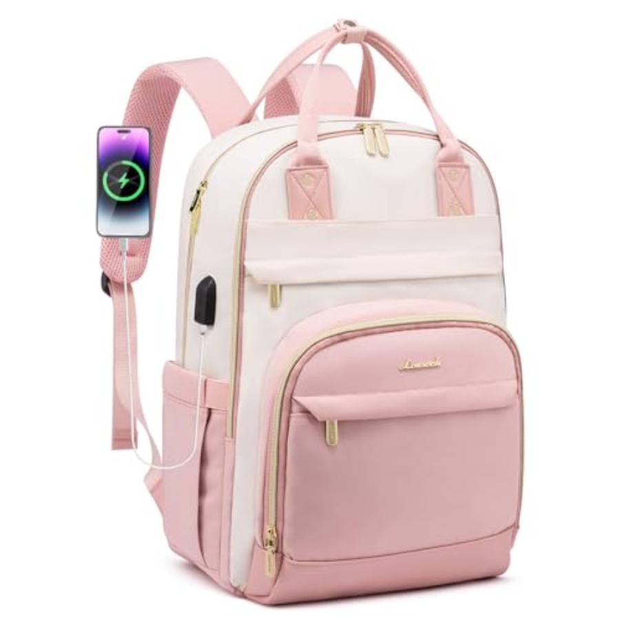 Leather Work Womens Backpack - Backpack for Women, Laptop Backpack Women,
