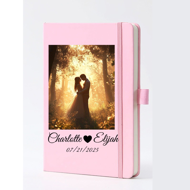 Leatherwork Journal - A5 Dated Faux Leather Custom Name