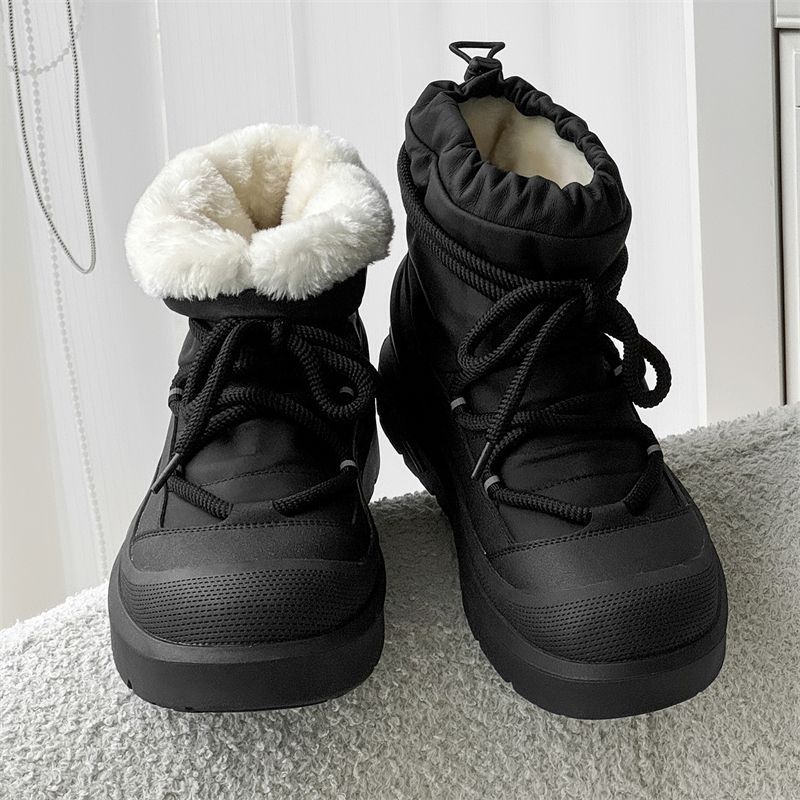 Leather Work Flats - Designer New Men's Snow Boots Winter