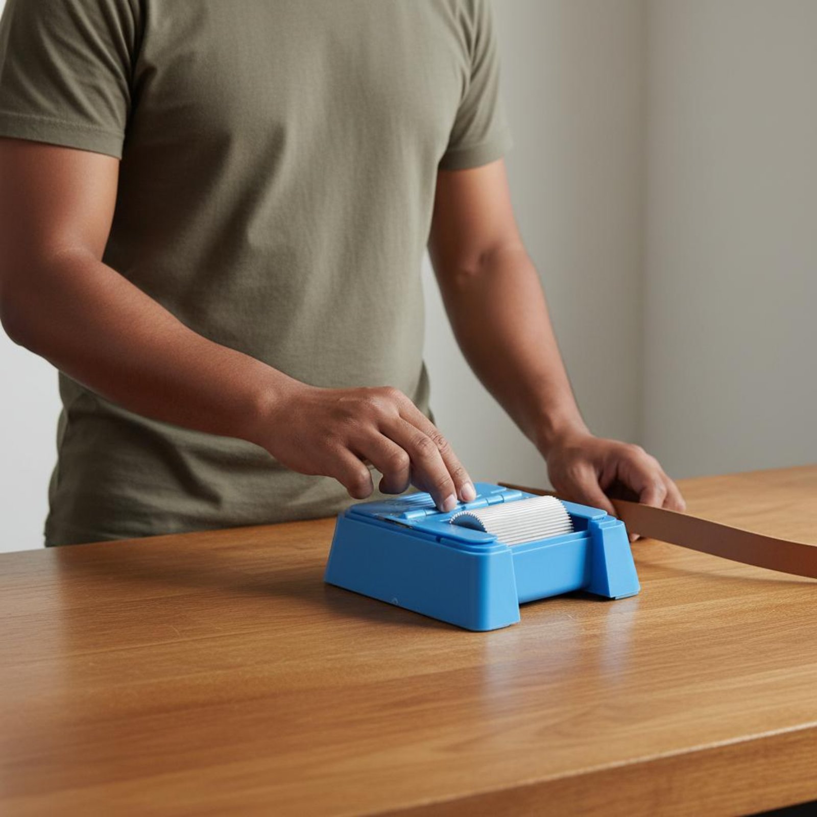 Leatherwork Beginner Tools - Leather Border Oiler Box Even Application