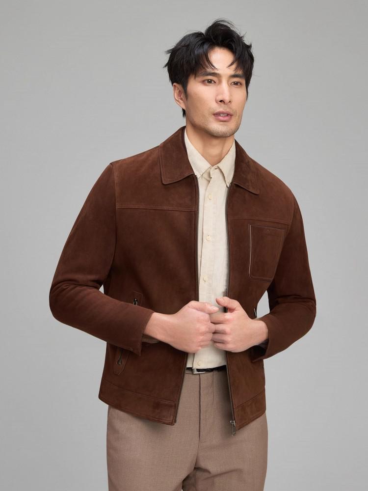 Leather Work For Kids - Italian Designer Men Business Work Slim