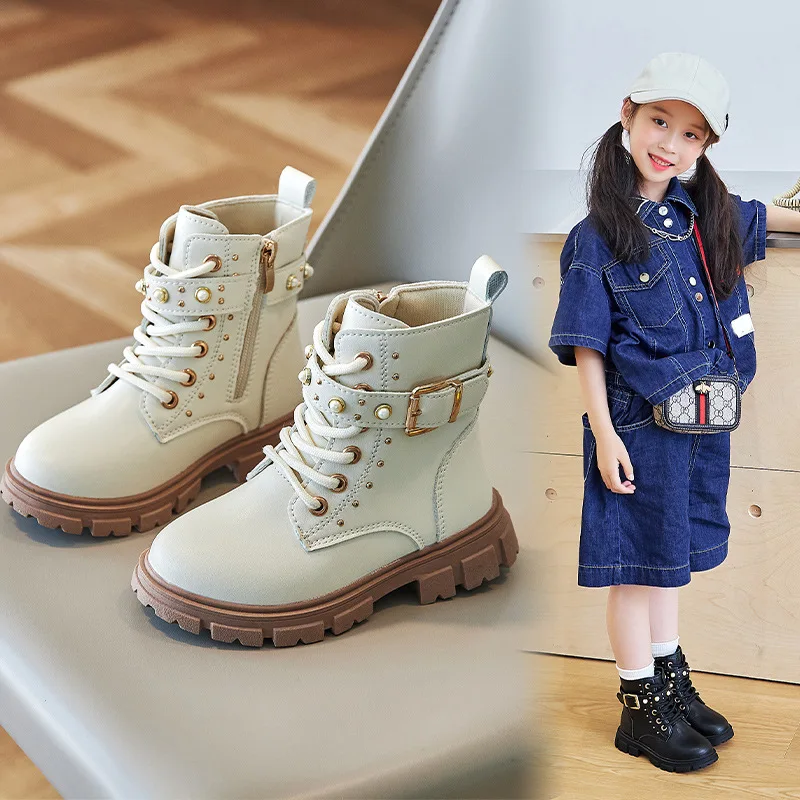 Autumn Winter Girls Fleece-lin - огляд і ціна Leather Work For Kids