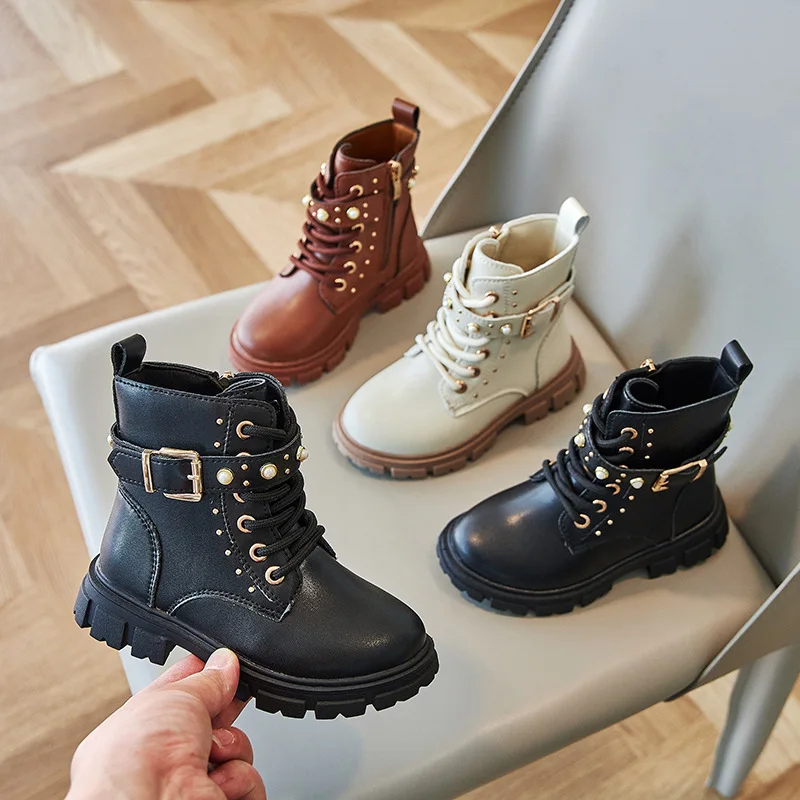 Autumn Winter Girls Fleece-lin - огляд і ціна Leather Work For Kids