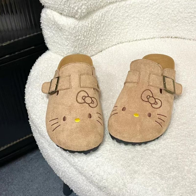 Women's Hello Kittys Slippers  - огляд і ціна Leather Work Flats