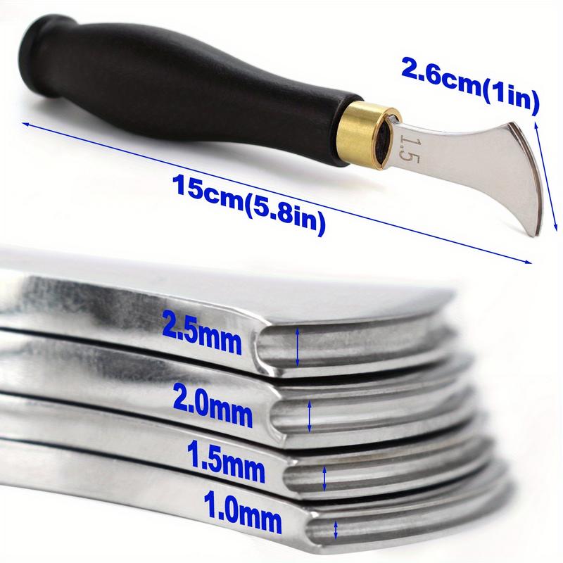 Leather Edge Creaser Tools Sha - огляд і ціна Leatherwork Edge Creaser