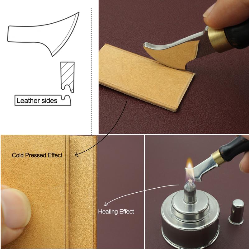 Leather Edge Creaser Tools Sha - огляд і ціна Leatherwork Edge Creaser