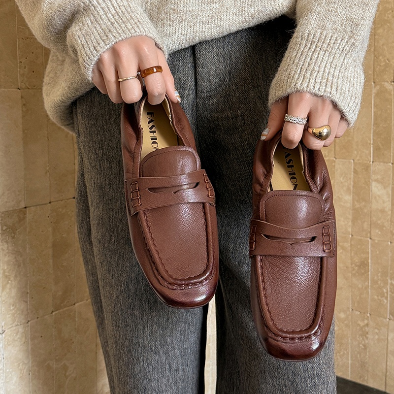 Womens Flats Spring Autumn Mul - огляд і ціна Leather Work For Kids