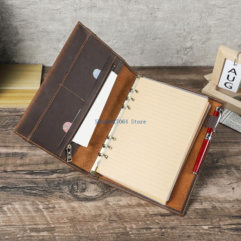 T3LB Journal Cover with Genuin - огляд і ціна Leather Work Diary Covers