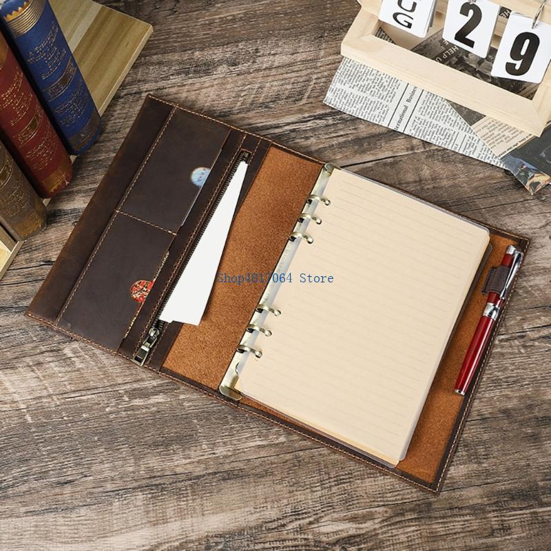 T3LB Journal Cover with Genuin - огляд і ціна Leather Work Diary Covers