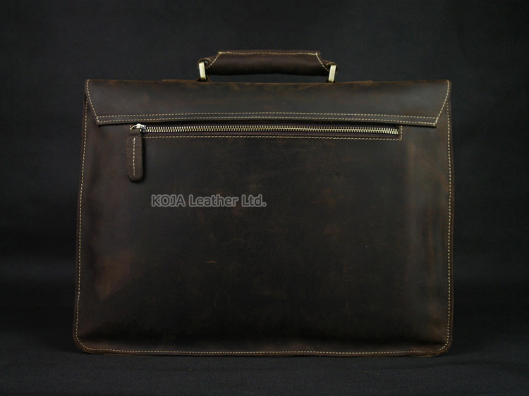 Vintage Crazy Horse Genuine Le - огляд і ціна Leather Work Bag Laptop