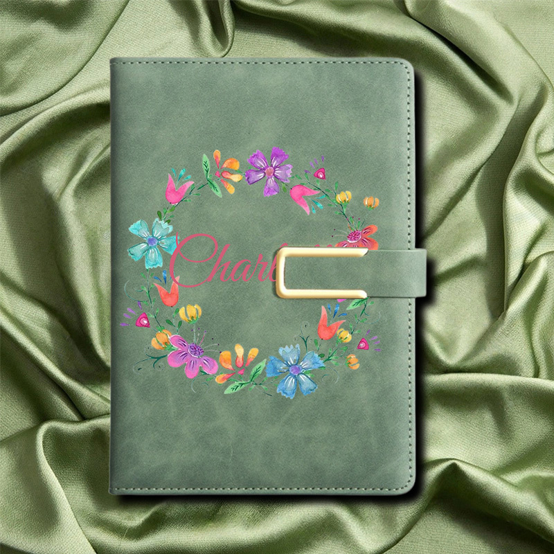 Custom Faux Leather Notebook w - огляд і ціна Leather Work Diary Covers