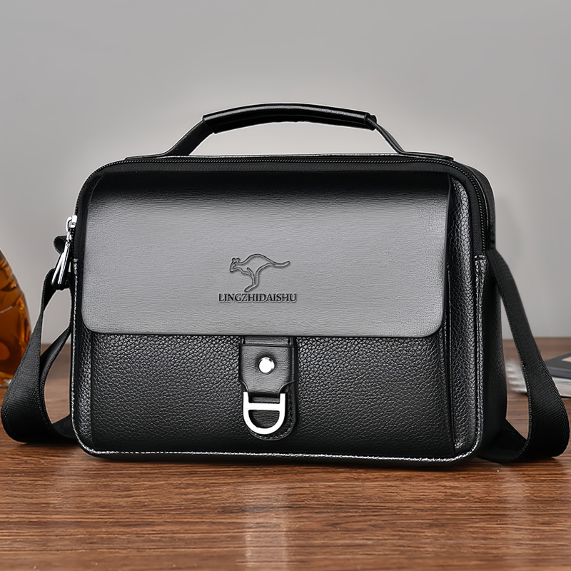 Durable Wear-resistant Two-ton - огляд і ціна Leather Work Bag Laptop