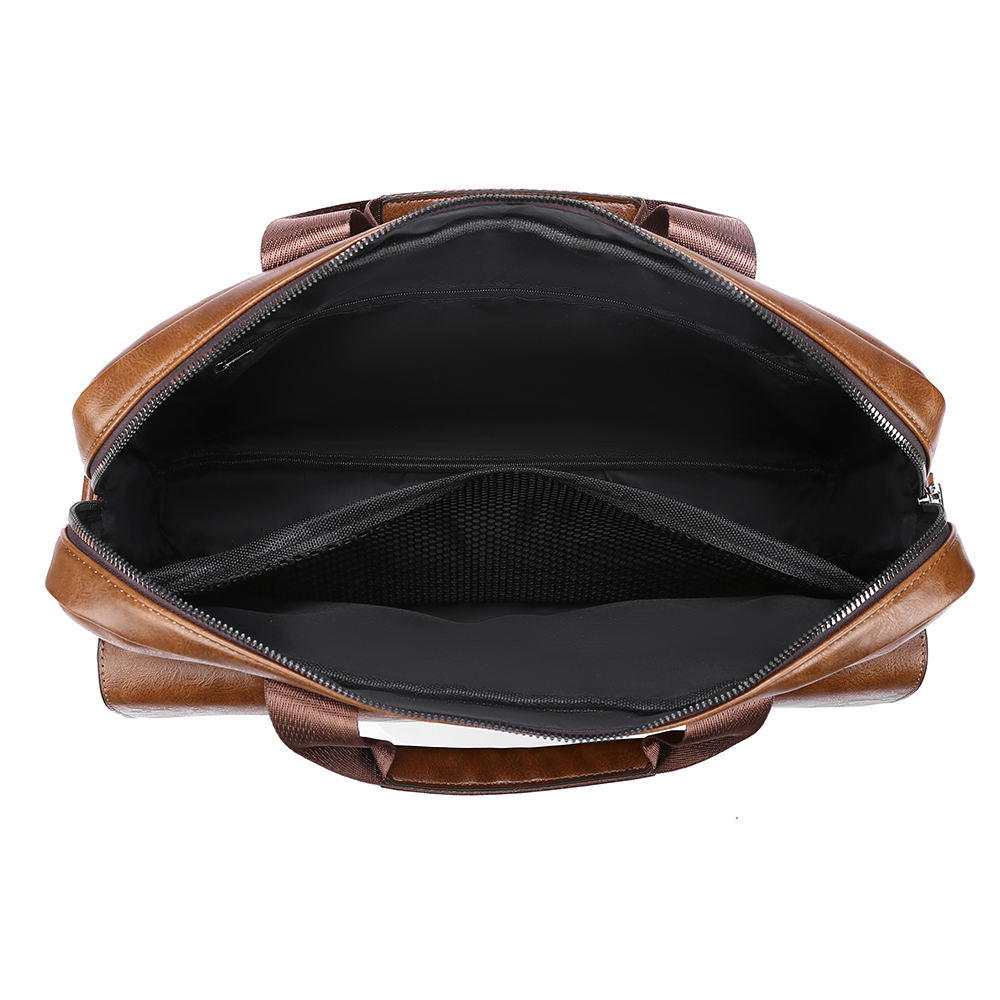Mens Business Briefcase Large  - огляд і ціна Leather Work Bag Laptop
