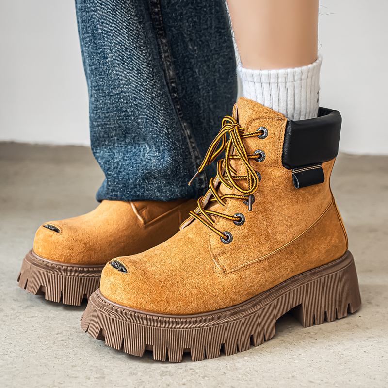 Classic High Top Boots Outdoor - огляд і ціна Leather Work Flats