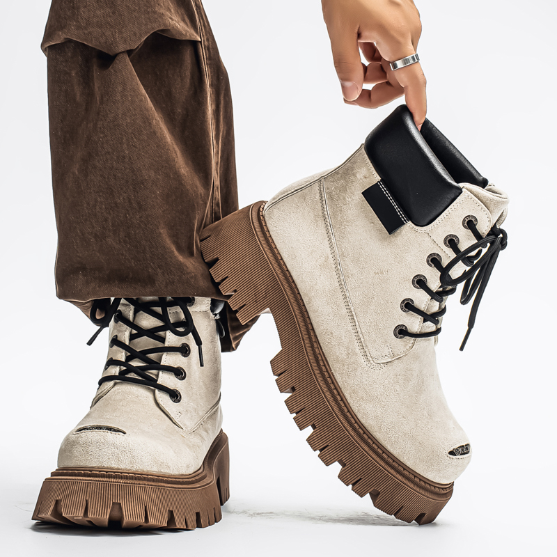 Classic High Top Boots Outdoor - огляд і ціна Leather Work Flats