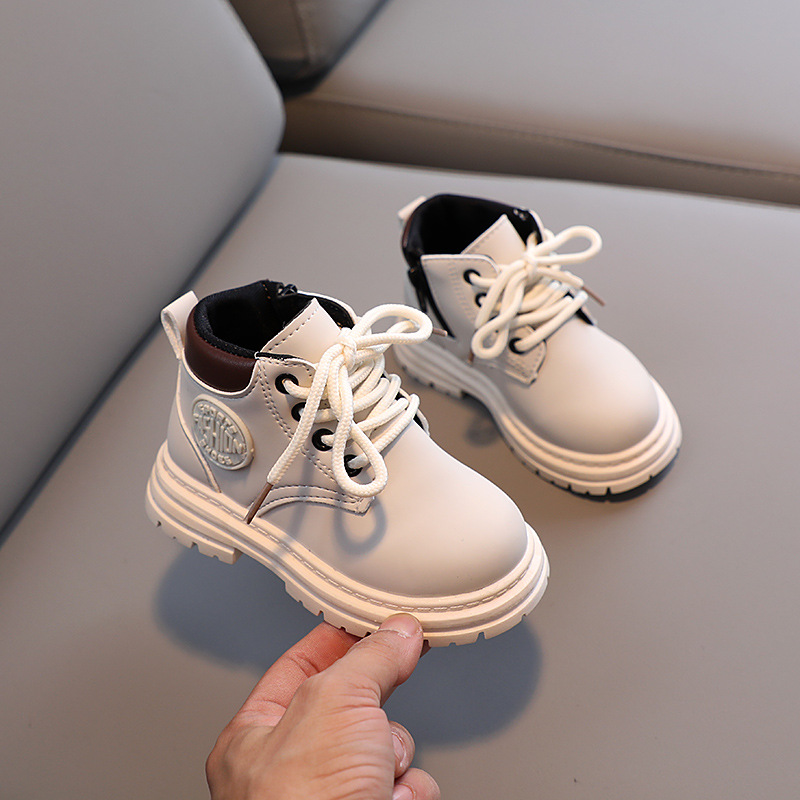 Autumn Winter Children Non-sli - огляд і ціна Leather Work For Kids