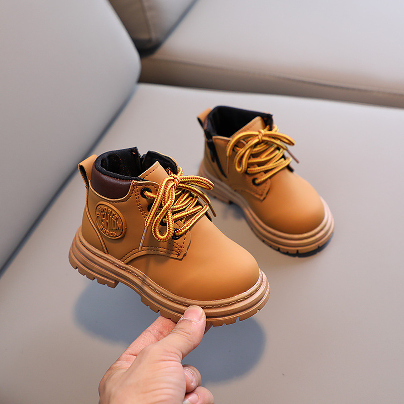 Autumn Winter Children Non-sli - огляд і ціна Leather Work For Kids