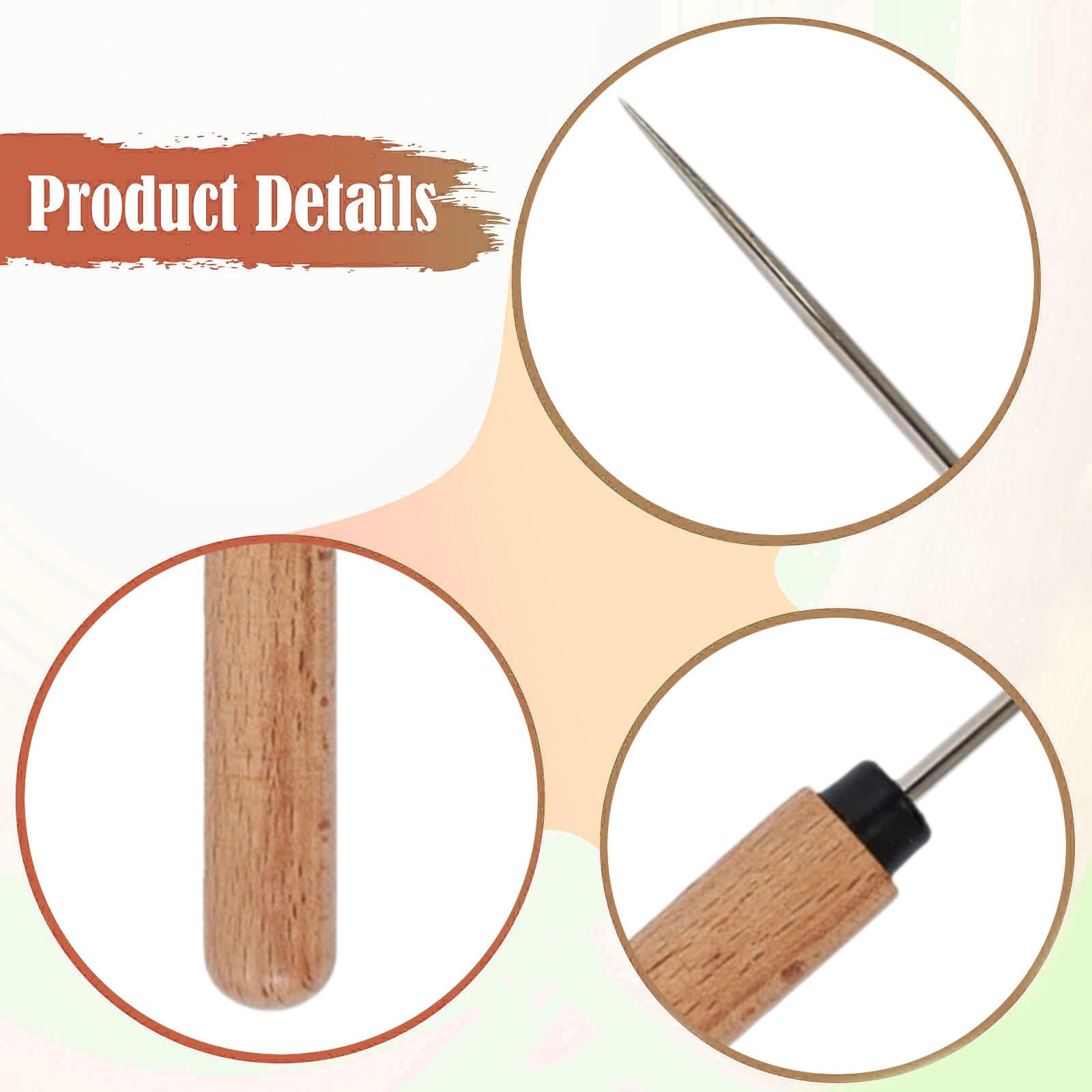 Professional Sewing Awl Leathe - огляд і ціна Leatherwork Beginner Tools