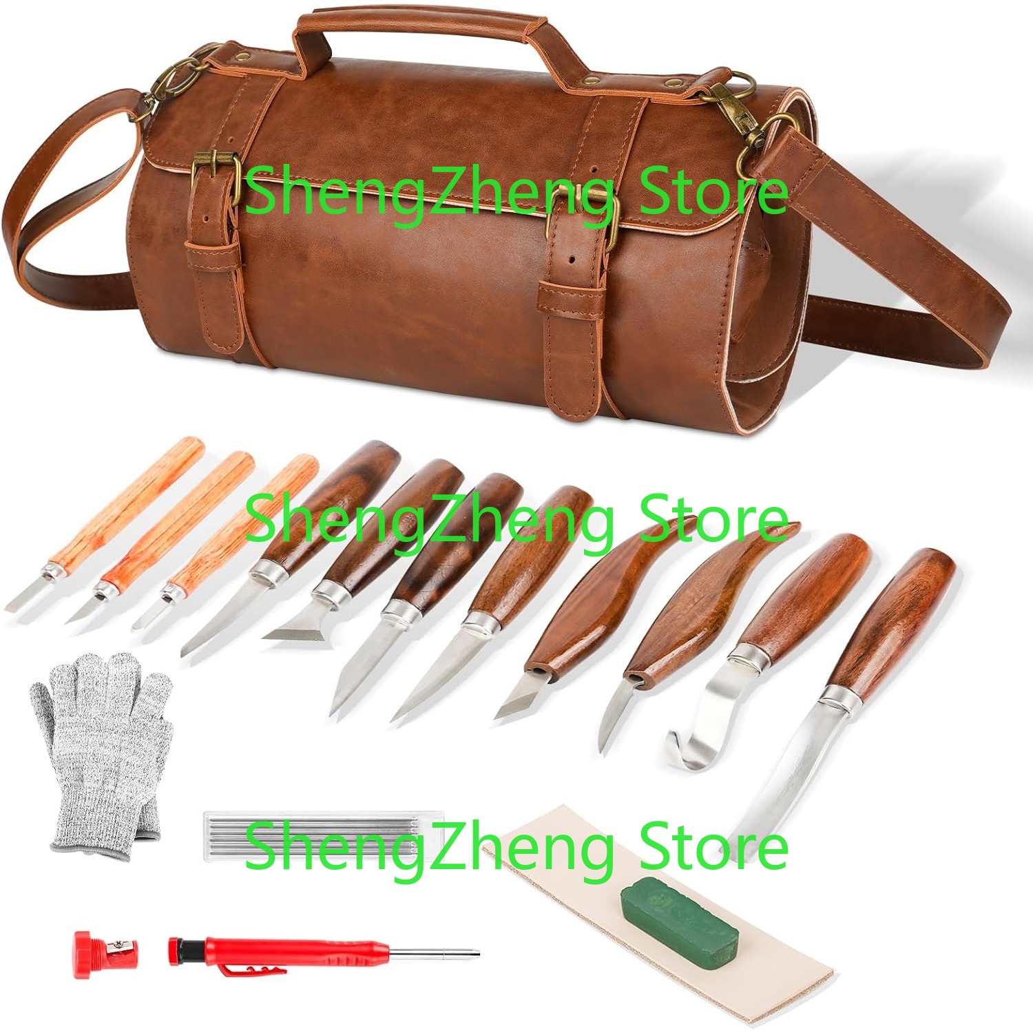 Wood Carving Tools Sets Kit  W - огляд і ціна Leatherwork Beginner Tools