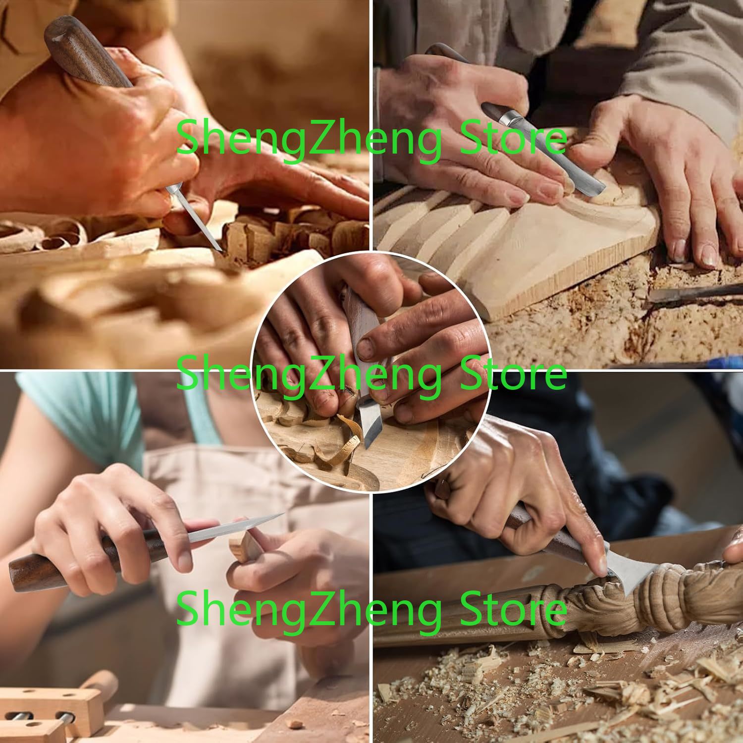 Wood Carving Tools Sets Kit  W - огляд і ціна Leatherwork Beginner Tools