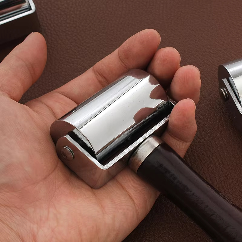 25/60/100mm Wooden Handle Leat - огляд і ціна Leatherwork Edge Creaser