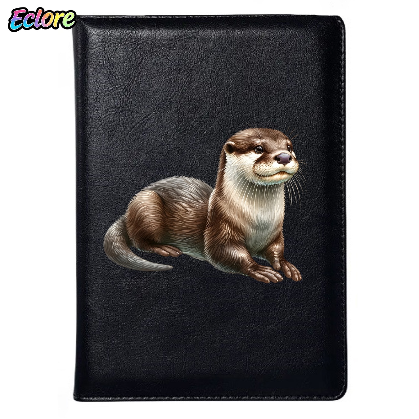 Lifelike Otter Animal PU Leath - огляд і ціна Leather Work Diary Covers