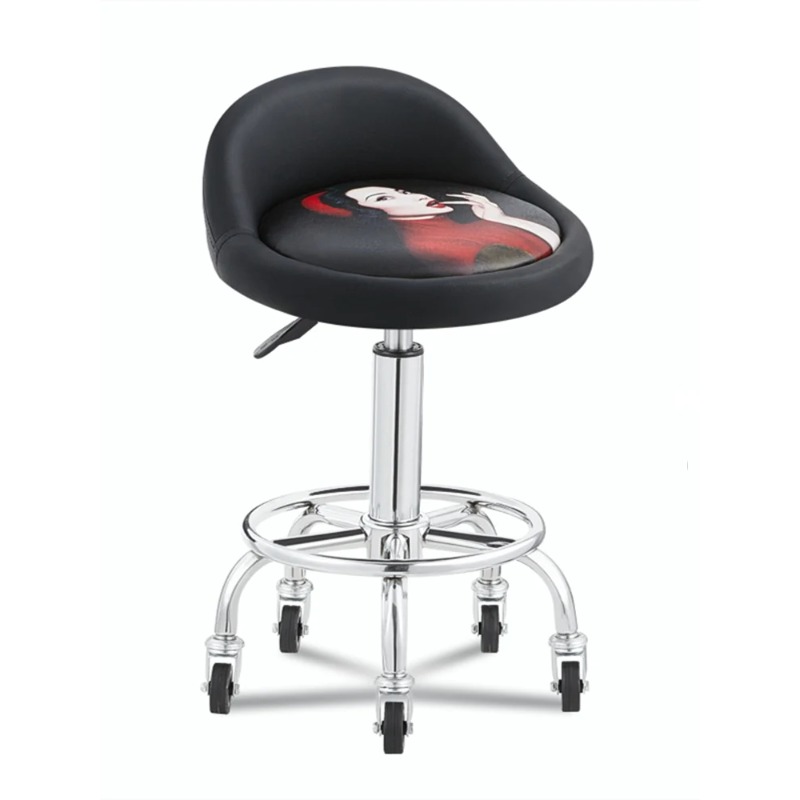 Leather Beauty Stool Barber Sh - огляд і ціна Leatherwork Workshop