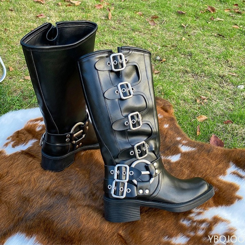 Belt buckle retro high boots n - огляд і ціна Belt Buckle Blank