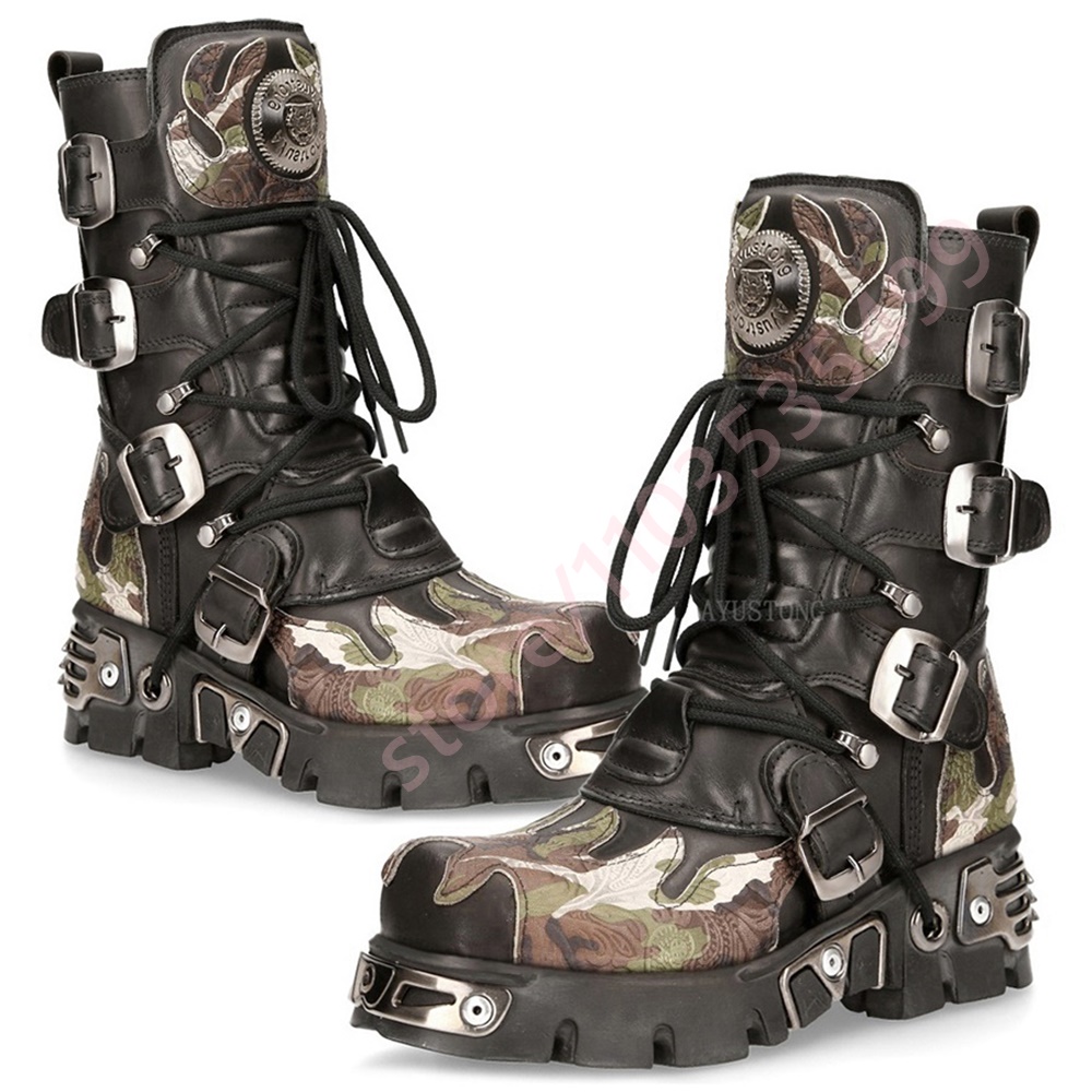 Punk Rock Camouflage Belt Buck - огляд і ціна Belt Buckle Blank