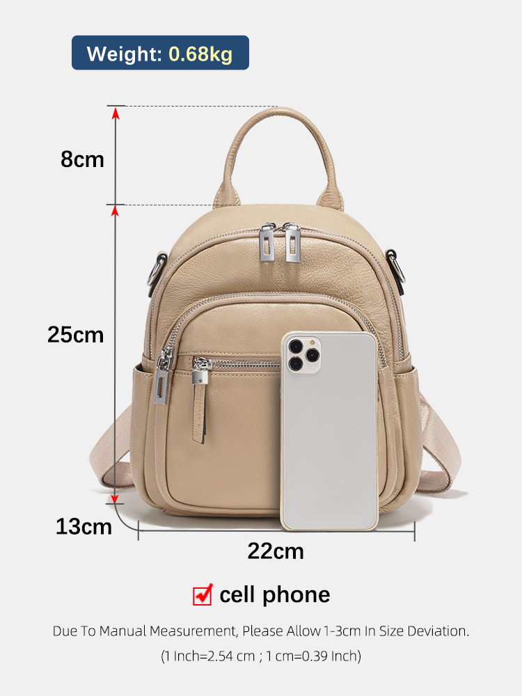 Zency Genuine Leather Small Ba - огляд і ціна Leather Work Womens Backpack