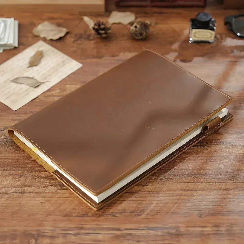 New Vintage Leather B5 Journal - огляд і ціна Leather Work Diary Covers