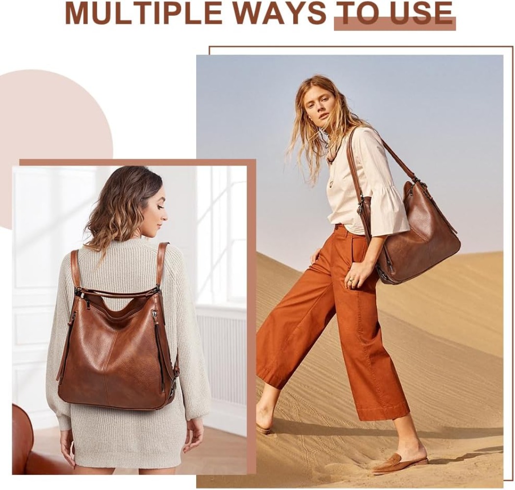 Luxury Women Tote Bag Handbags - огляд і ціна Leather Work Womens Backpack