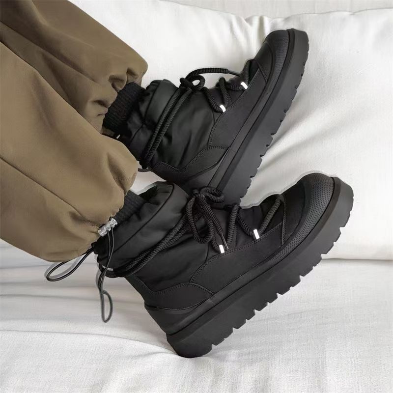 Designer New Men's Snow Boots  - огляд і ціна Leather Work Flats