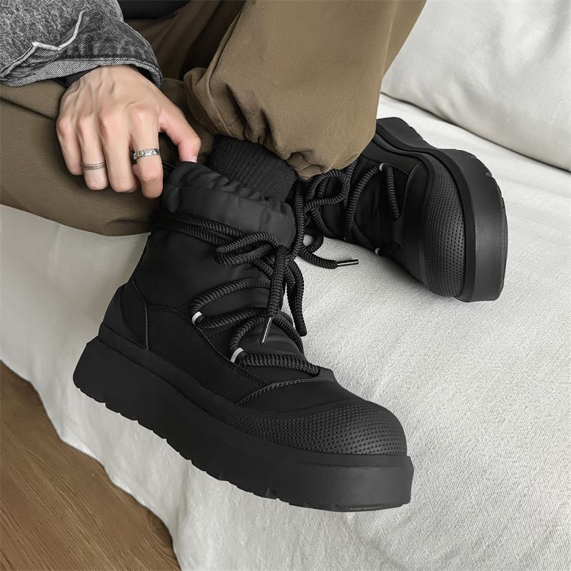 Designer New Men's Snow Boots  - огляд і ціна Leather Work Flats