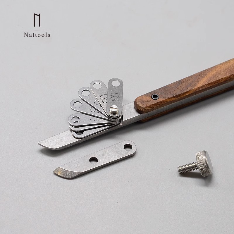 Nattools Adjustable Leather Ed - огляд і ціна Leatherwork Edge Creaser