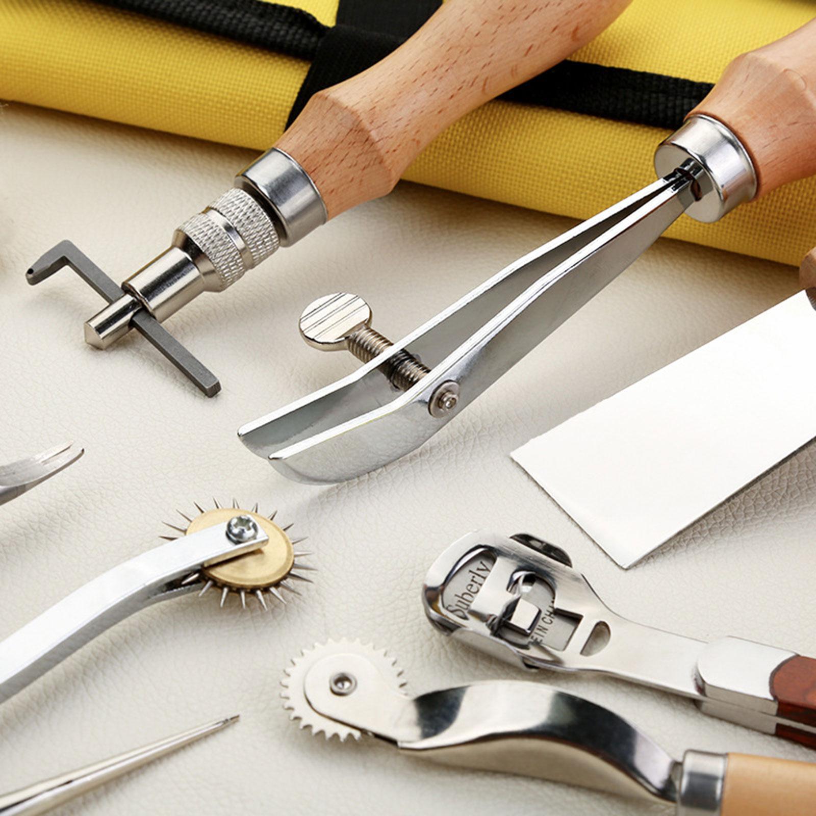 29x PU Leather Working Kit Equ - огляд і ціна Leatherwork Beginner Tools