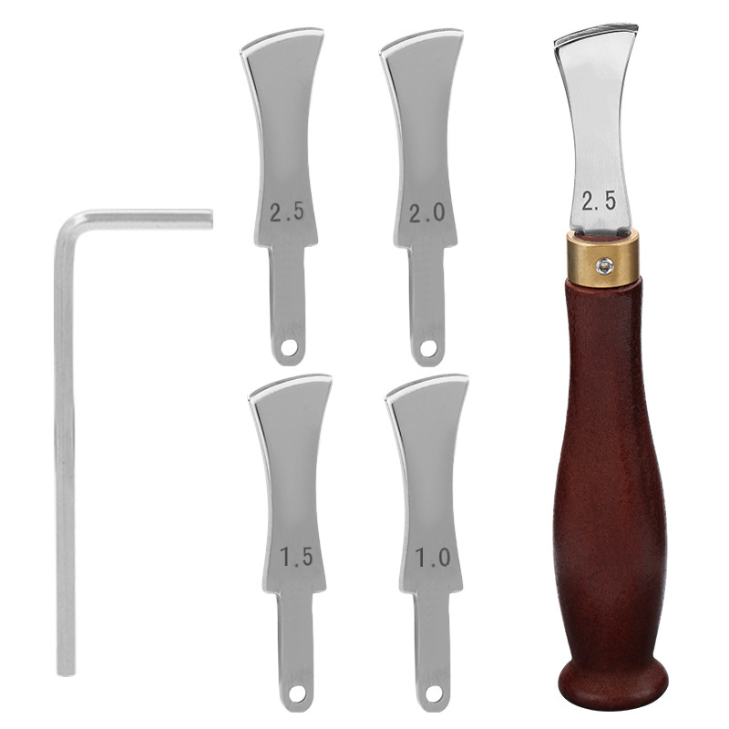 Arch Groove Hot Pressure Leath - огляд і ціна Leatherwork Edge Creaser