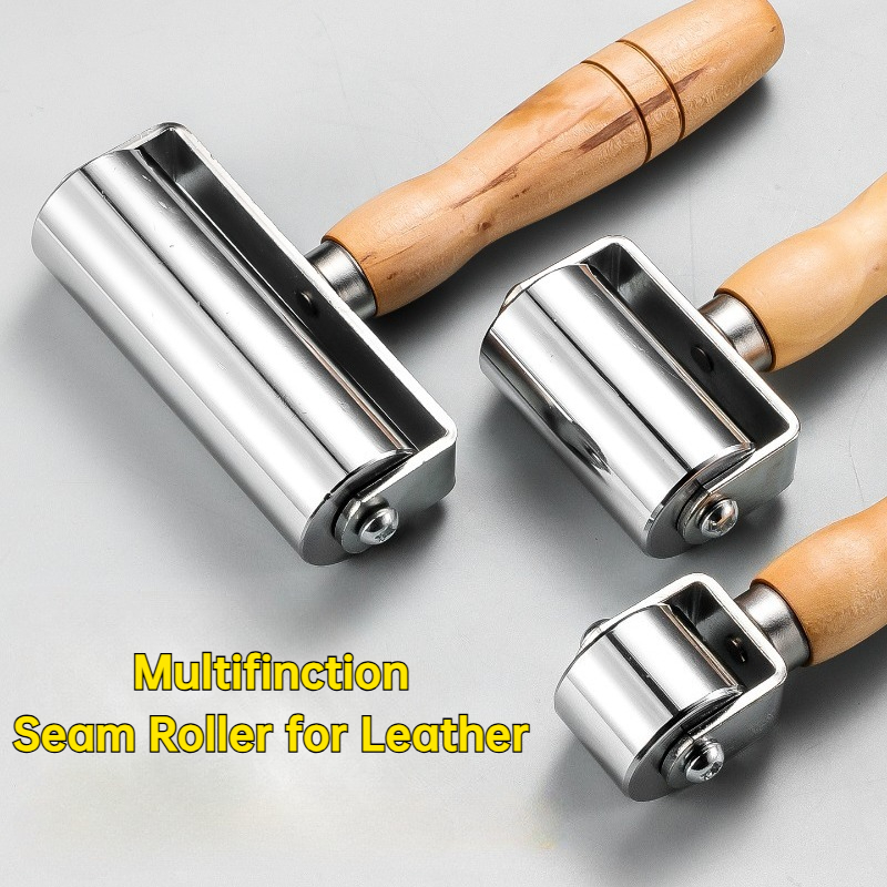 3 Size Leather Edge Roller Cre - огляд і ціна Leatherwork Edge Creaser
