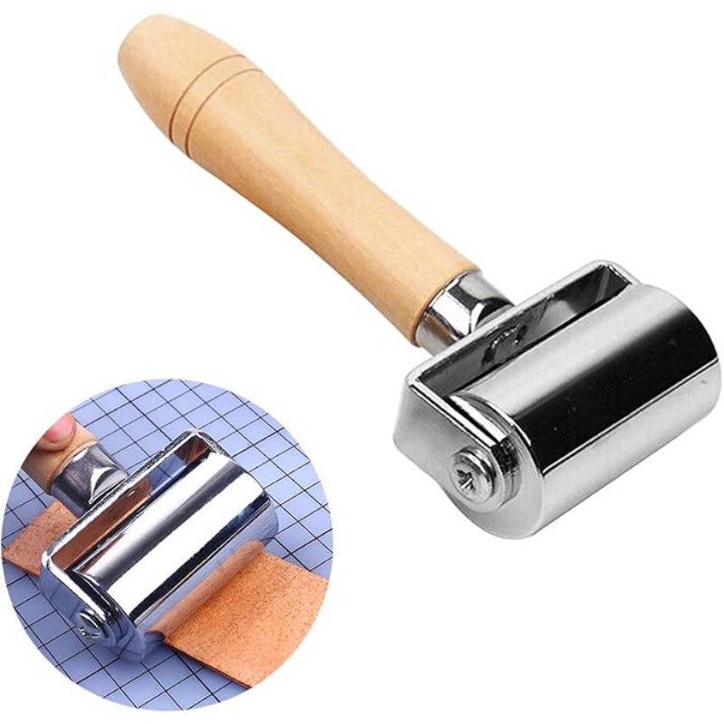 3 Size Leather Edge Roller Cre - огляд і ціна Leatherwork Edge Creaser
