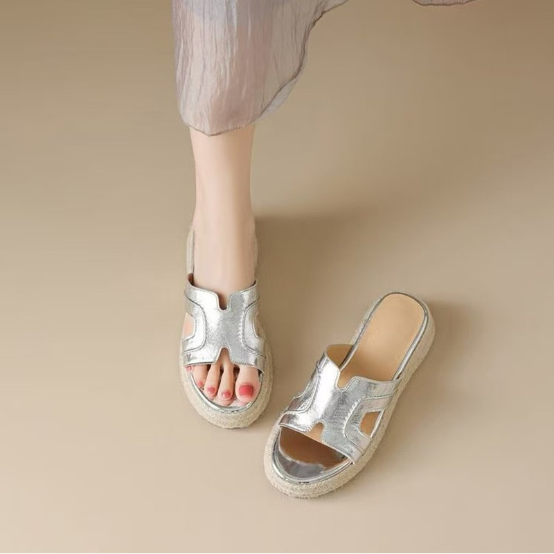 2026 New Women Espadrille Mule - огляд і ціна Leather Work Flats