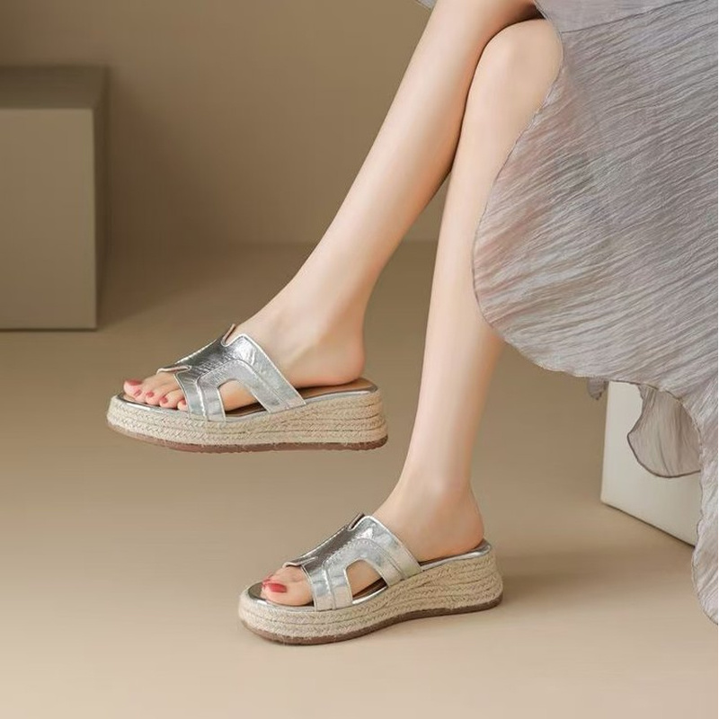2026 New Women Espadrille Mule - огляд і ціна Leather Work Flats