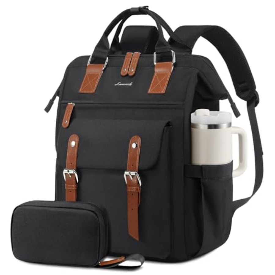 Laptop Backpack for Women, Tea - огляд і ціна Leather Work Womens Backpack