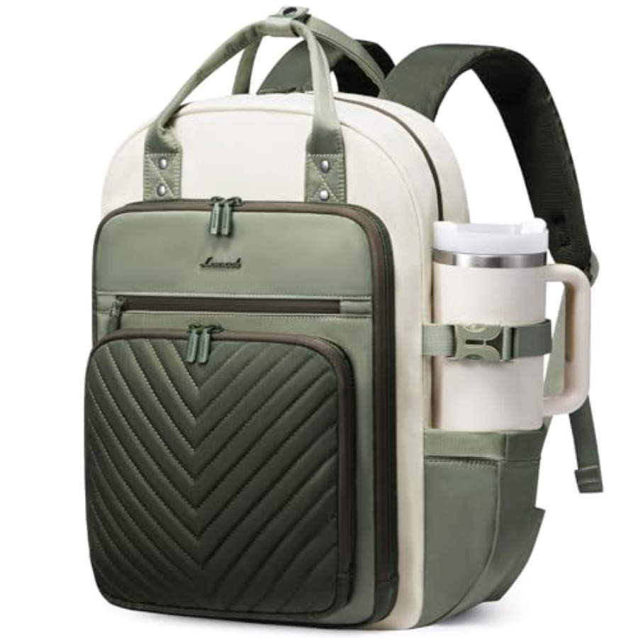 Laptop Backpack for Women, Wat - огляд і ціна Leather Work Womens Backpack