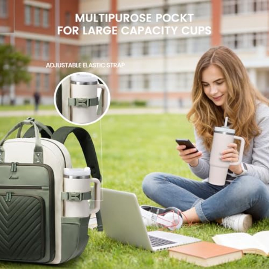 Laptop Backpack for Women, Wat - огляд і ціна Leather Work Womens Backpack