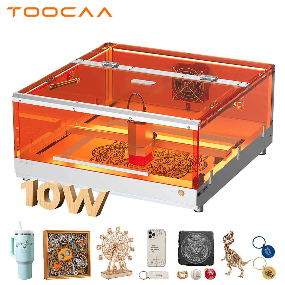 TOOCAA L2 10W AI Desktop Laser - огляд і ціна Leatherwork Classes